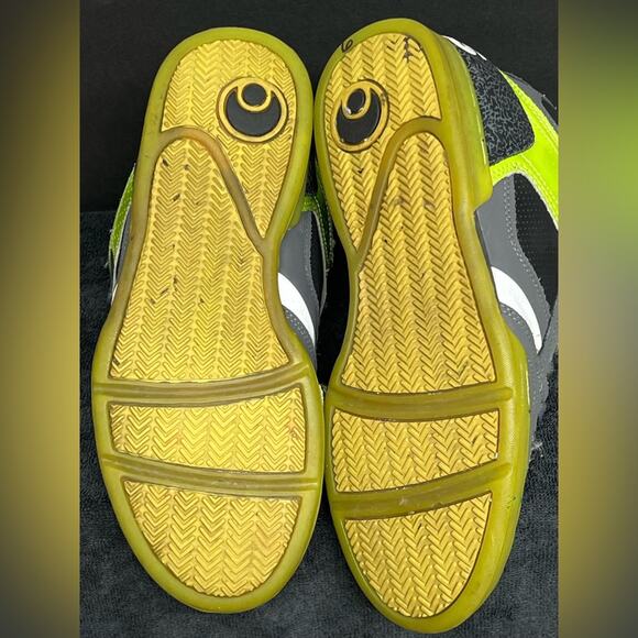 Osiris NYC 83 Grey Slime Vintage Rare Y2K Skate Like Bronx MENS SIZE 9 EUC - Picture 8 of 9